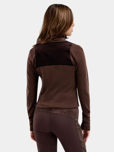 Bilde av WoolLand Sirdal top cord woman Hot Fudge